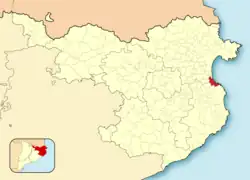 Расположение муниципалитета на карте провинции