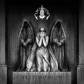 Обложка альбома Lacrimosa «Testimonium» (2017)