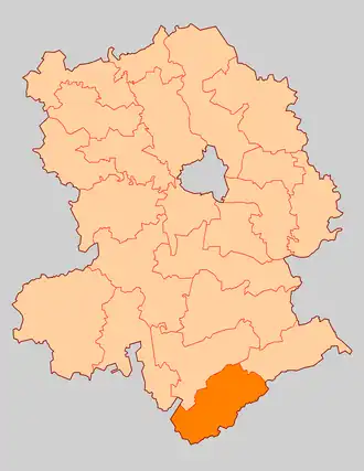 Ладьинское сельское поселение на карте