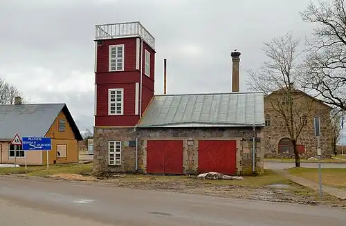 Пожарная часть Лаэквере(памятник культуры)