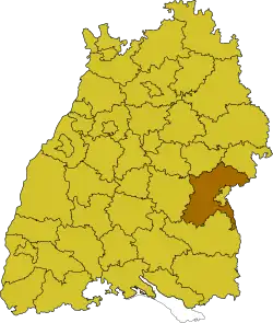 Альб-Дунай на карте