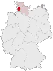 Дитмаршен на карте