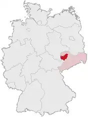 Лейпциг на карте