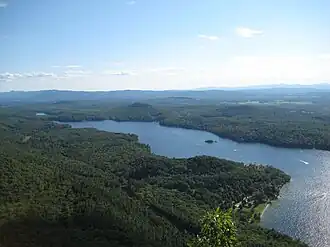 Озеро в сентябре 2012 года