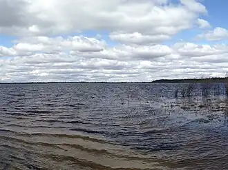 Озеро Ханто в июне 2014 г.