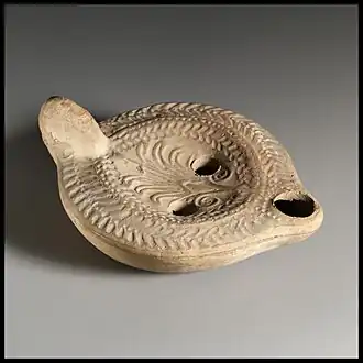 Масляная лампа. Римская Империя, II век