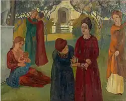 Кузьма Петров-Водкин. «Язык цветов». Россия, Санкт-Петербург, 1910 г.