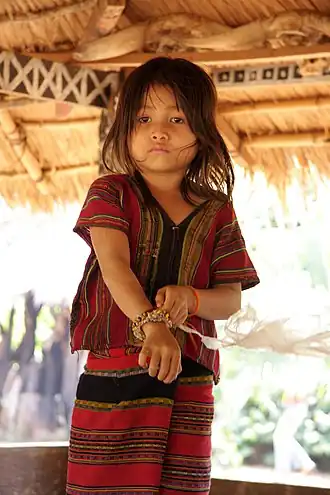 Девочка в традиционном костюме