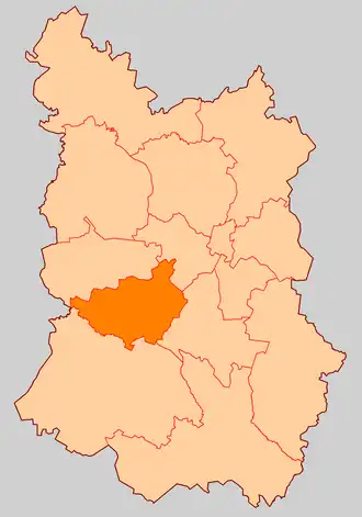 Лаптихинское сельское поселение на карте