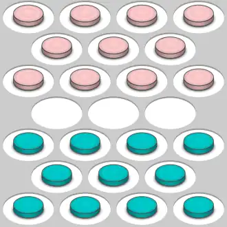 "Оригинальное" игровое поле и начальное расположение фигур