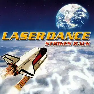 Обложка альбома Laserdance «Strikes Back» (2000)