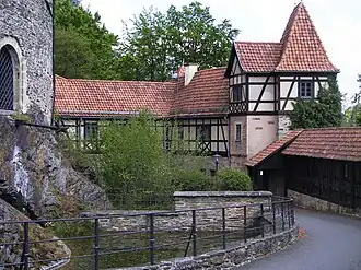 Внутренний двор основного замка