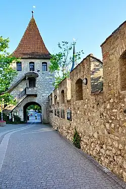 Главные ворота замка