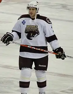 В 2010 году в составе клуба «Херши Бэрс»