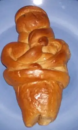 Лазаракия на тарелке