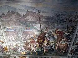 Лиссабон, осажденный армией герцога Альбы