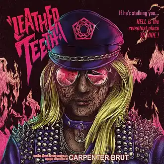 Обложка альбома Carpenter Brut «Leather Teeth» (2018)
