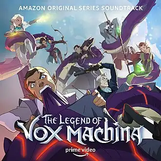 Обложка альбома Нила Акри, Сэма Ригела и Mr. Fantastic «The Legend of Vox Machina (Amazon Original Series Soundtrack)» ()