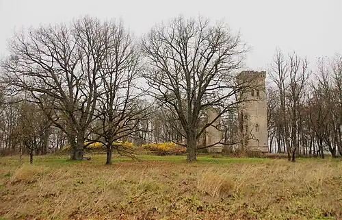 Руины мызы Лехтс (Лехтсе)