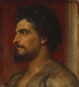 «Самсон». Фредерик Лейтон, 1858 год