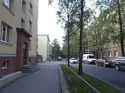 Улица Лембиту в августе 2018 года