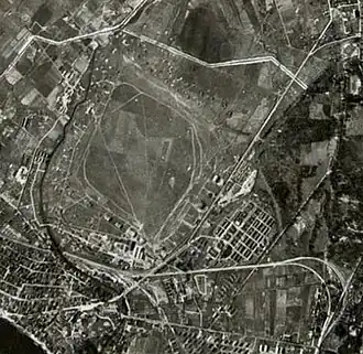 Аэродром на аэрофотосъёмке 1942 года