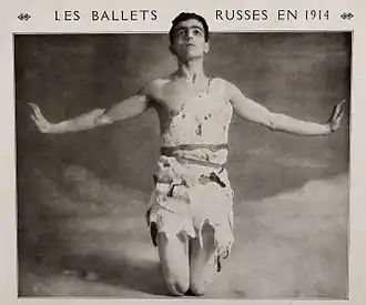 Мясин в роли Иосифа на обложке Comœdia Illustré