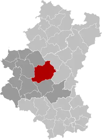 Либрамон-Шевиньи на карте