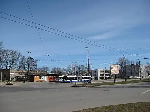 Конечная остановка троллейбусов