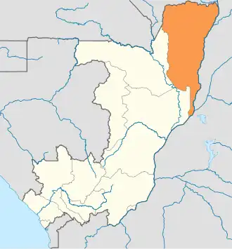 Департаменты Республики Конго