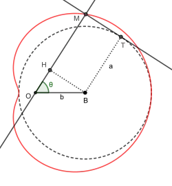 Улитка Паскаля — полюс подеры внутри окружности, но не в её центре