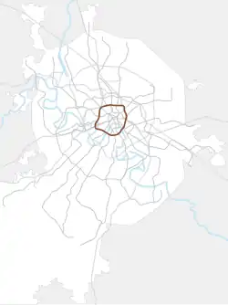 Схема линии на карте