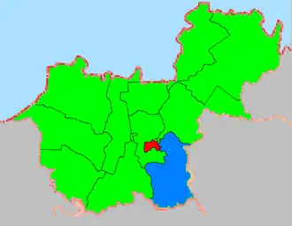 Линовский сельсовет на карте