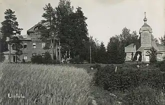 Линтульский монастырь в 1910-е годы
