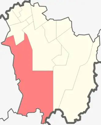 Лисинское сельское поселение на карте