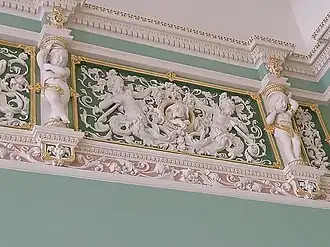 Парадная анфилада второго этажа, детали