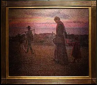 Возвращение с поля, 1906