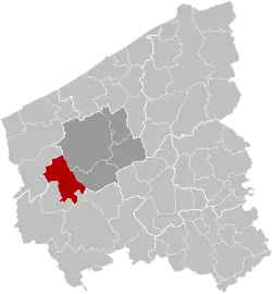 Расположение муниципалитета на карте провинции