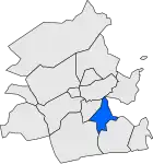 Расположение муниципалитета на карте провинции