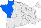 Расположение муниципалитета на карте провинции