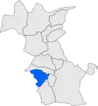 Расположение муниципалитета на карте провинции