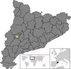 Расположение муниципалитета на карте провинции