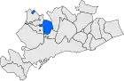 Расположение муниципалитета на карте провинции