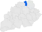 Расположение муниципалитета на карте провинции