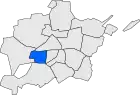 Расположение муниципалитета на карте провинции
