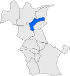Расположение муниципалитета на карте провинции