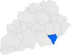 Расположение муниципалитета на карте провинции
