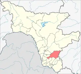 Ромненский муниципальный округ на карте