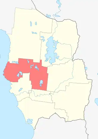 Авдеевское сельское поселение на карте