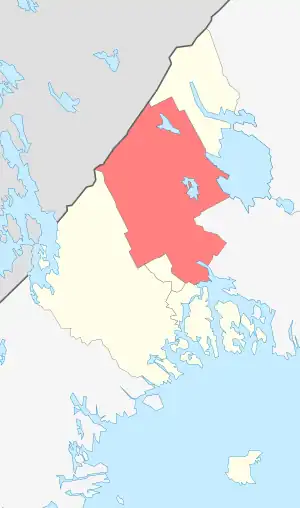 Кааламское сельское поселение на карте